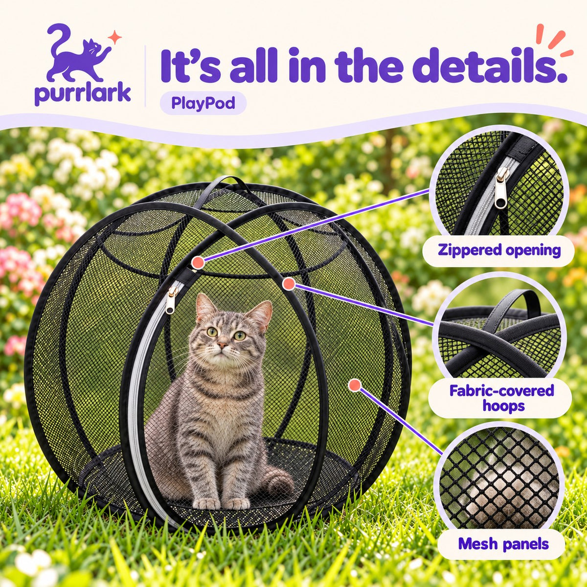 PlayPod Cat Playpen